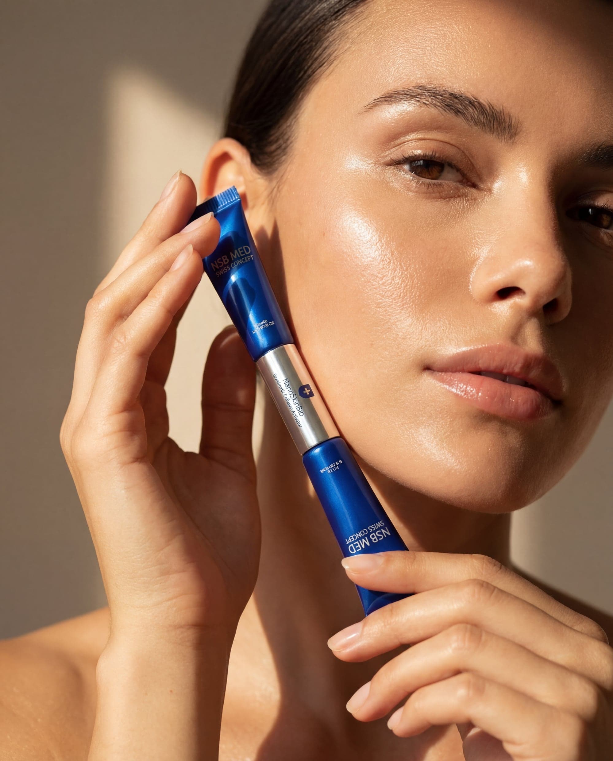 Aplicação de NanoSkinBio MED — estágio Regenere, fotografia oficial